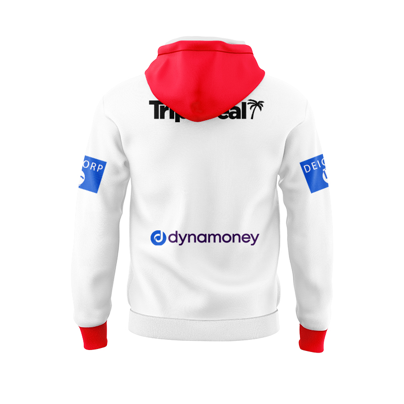 NRL St George Illawarra Dragons 2025 Captain's Run Sport Hoodie