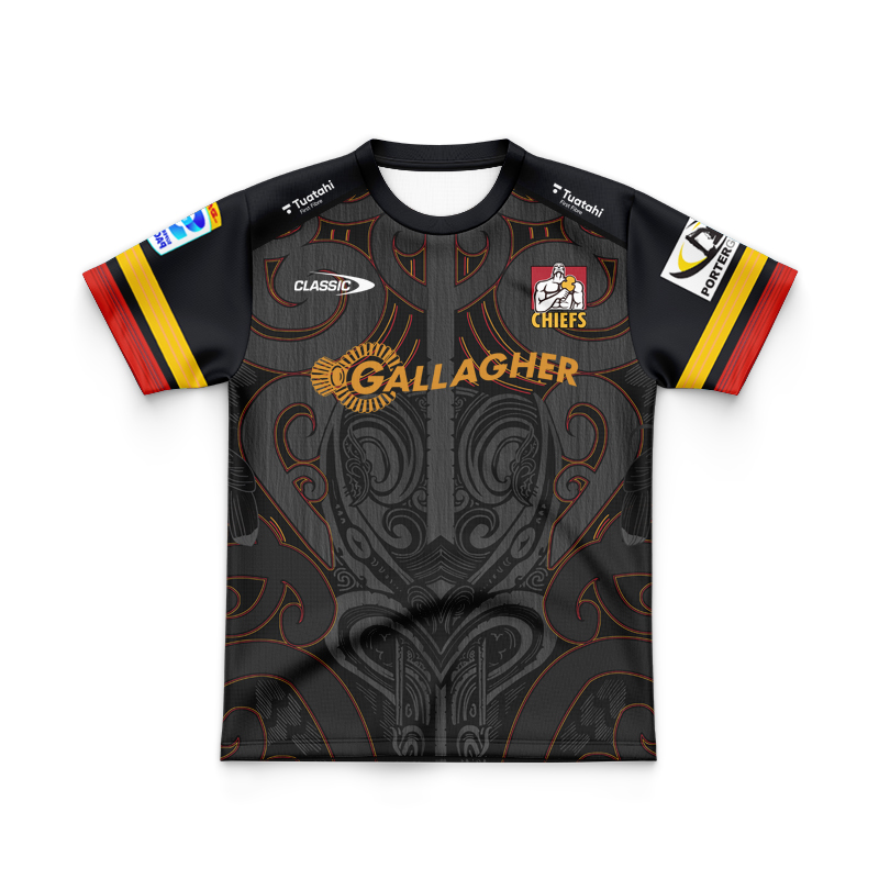 Kid's Waikato Chiefs Super Rugby 2025 Home Jersey