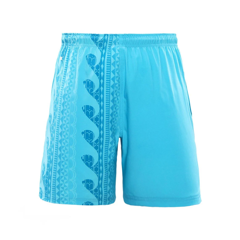 Moana Pasifika Super Rugby 2025 Teal Gym Shorts