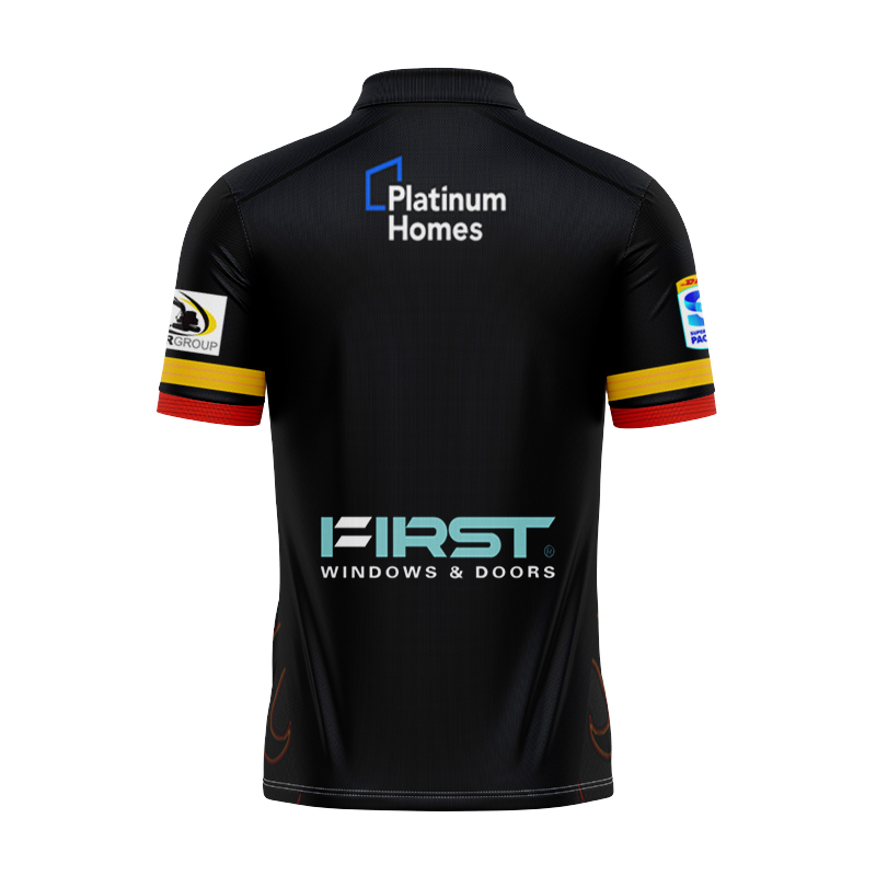 Waikato Chiefs Super Rugby 2025 Home Polo Shirt