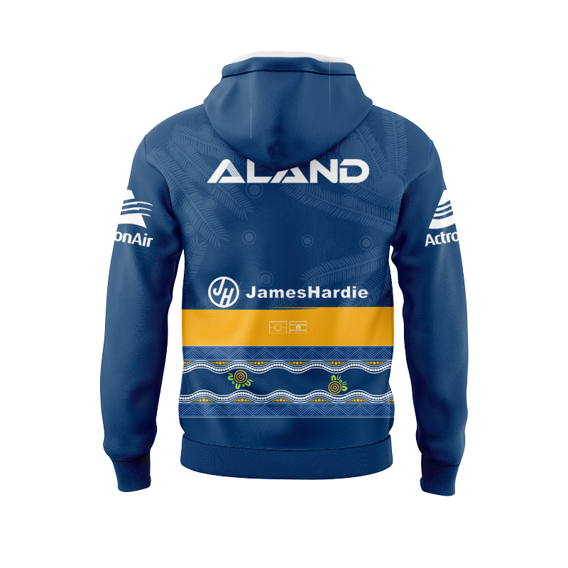 NRL Parramatta Eels 2025 Indigenous Sport Hoodie