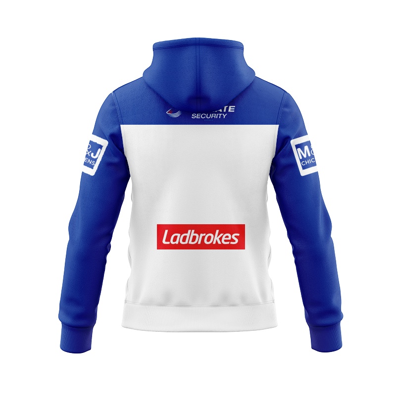 NRL Canterbury-Bankstown Bulldogs 2019 Home Zipper Hoodie