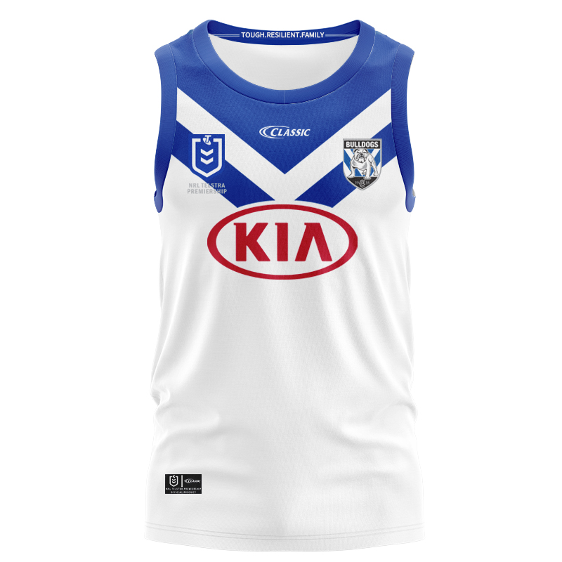 NRL Canterbury-Bankstown Bulldogs 2019 Home Singlet