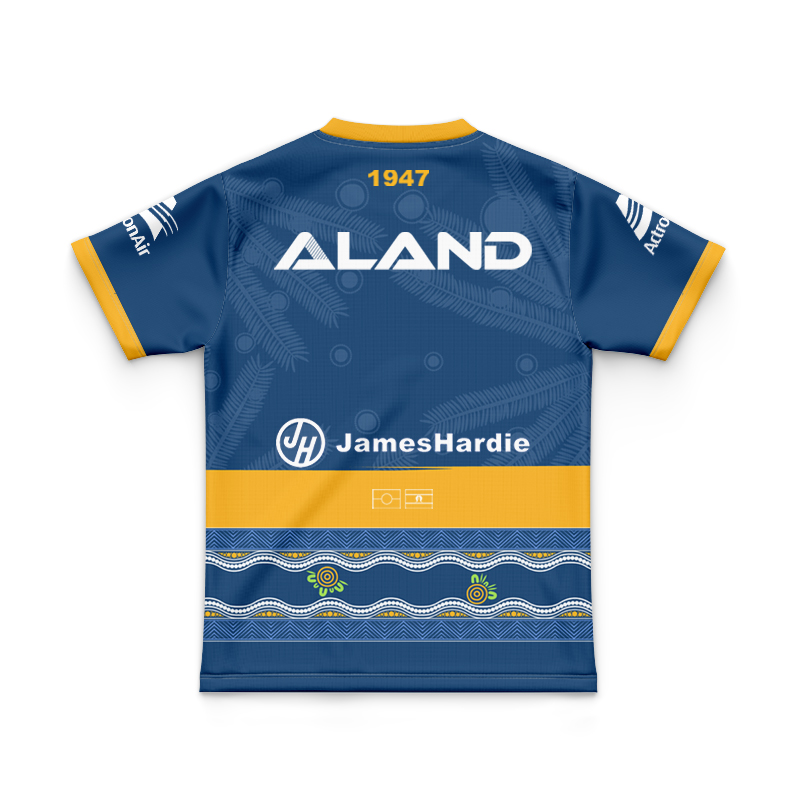 Kid's NRL Parramatta Eels 2025 Indigenous Jersey