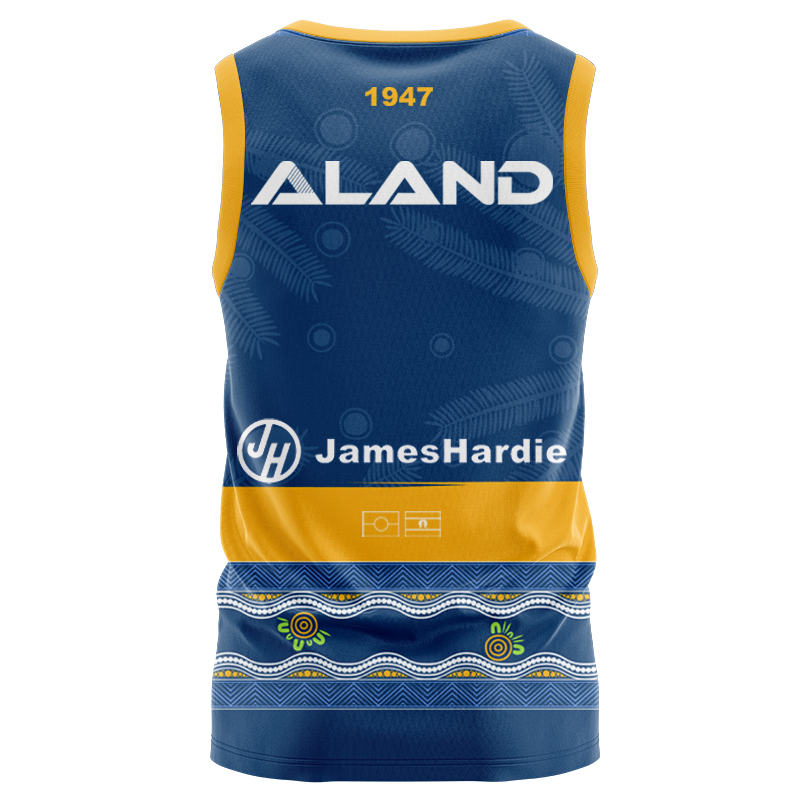 NRL Parramatta Eels 2025 Indigenous Singlet