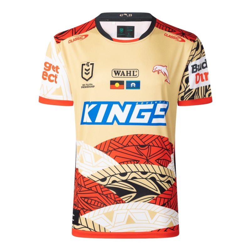 NRL Dolphins 2025 Indigenous Jersey