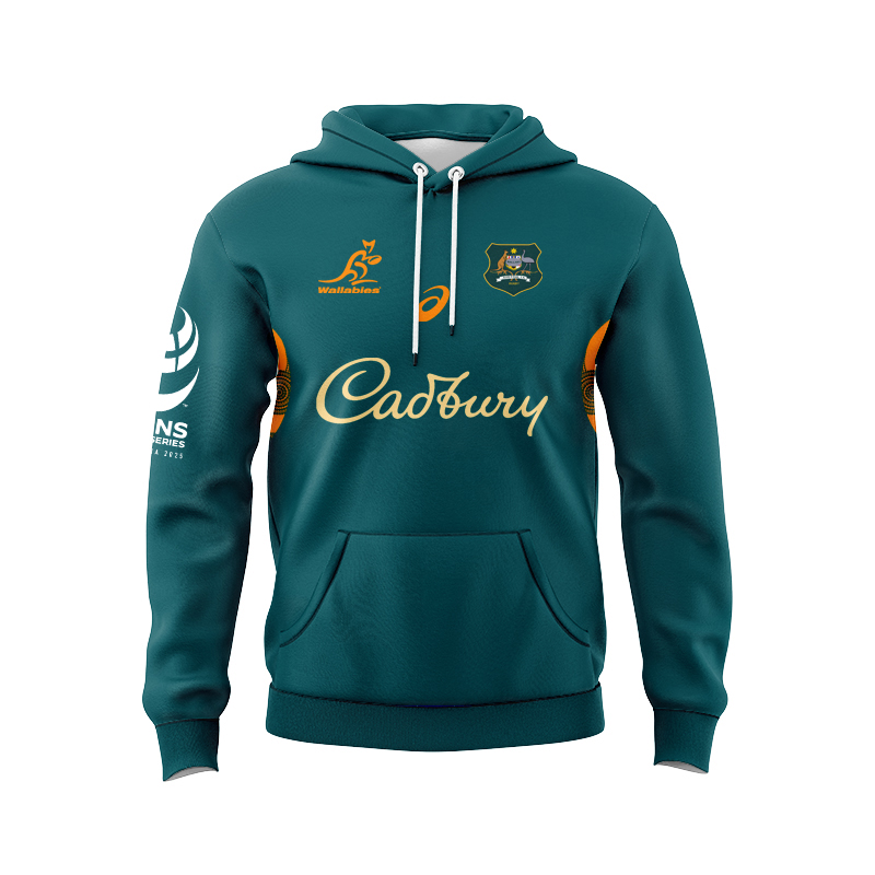 Australian Wallabies 2025 Lions Tour Warm Up Sport Hoodie