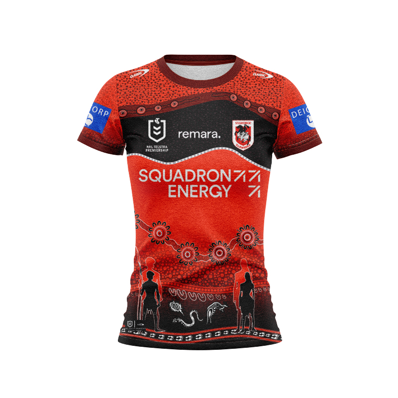 Women's NRL St George Illawarra Dragons 2025 Indigenous Jersey