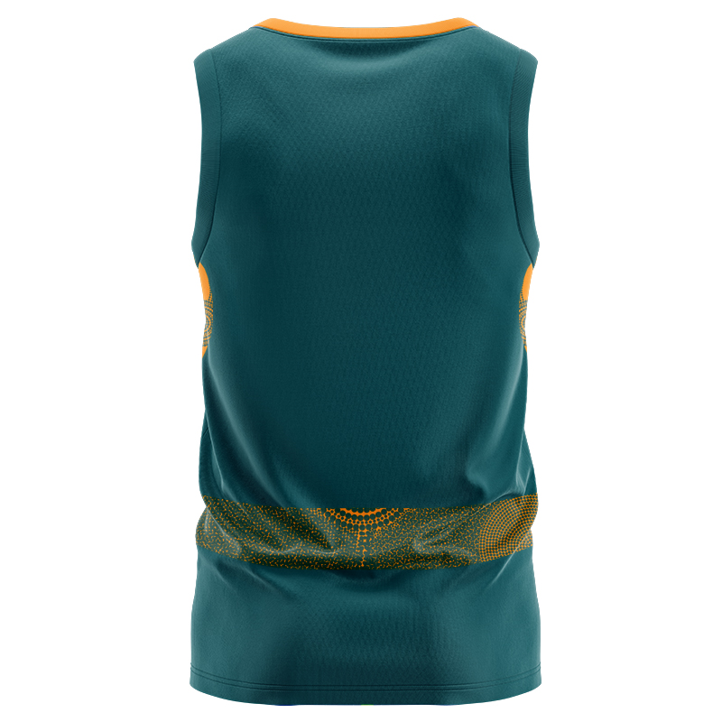 Australian Wallabies 2025 Lions Tour Warm Up Singlet