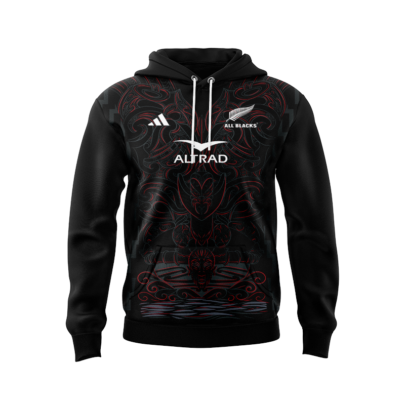 Maori All-Blacks 2025 Home Sport Hoodie