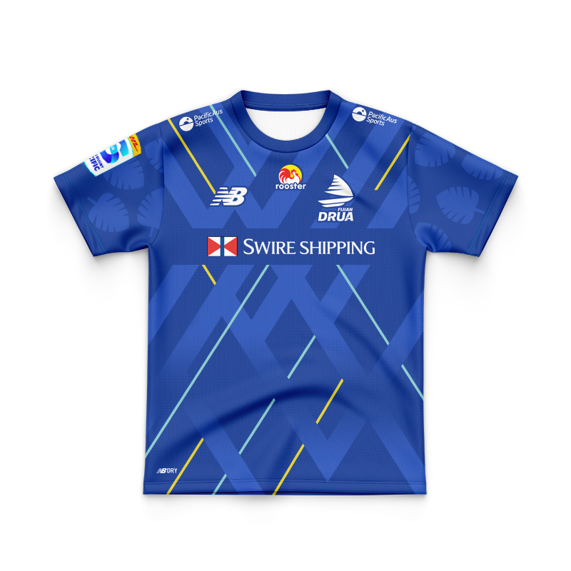 Kid's Fijian Drua Super Rugby 2025 Home Jersey