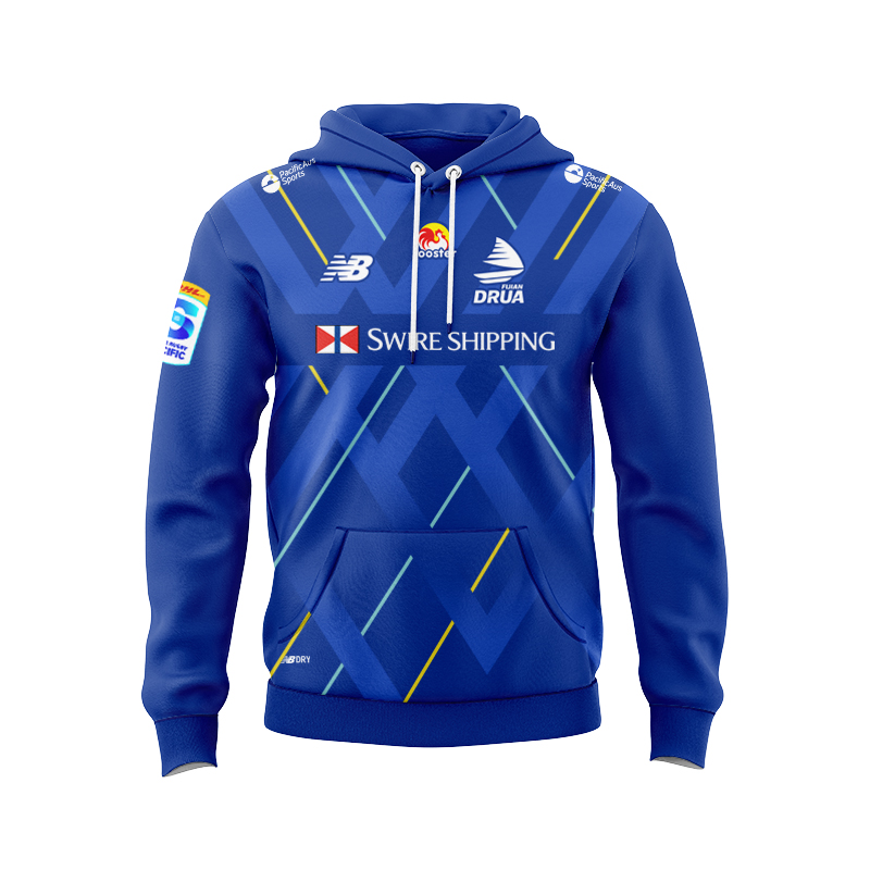 Fijian Drua Super Rugby 2025 Home Sport Hoodie