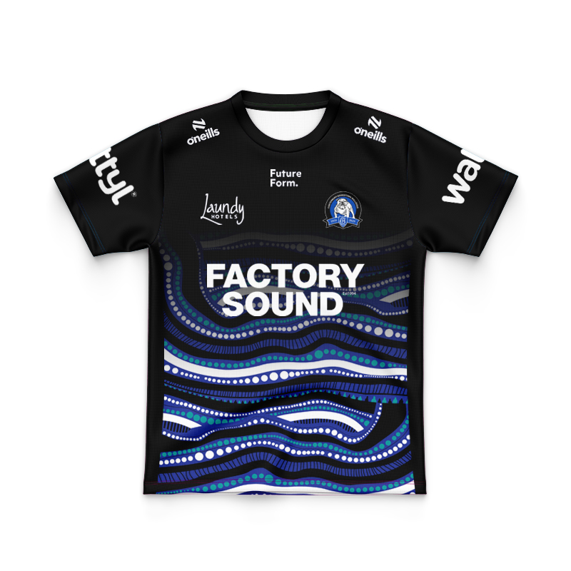 Kid's NRL Canterbury-Bankstown Bulldogs 2025 Indigenous Training Jersey