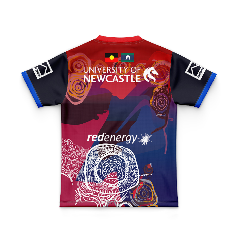 Kid's NRL Newcastle Knights 2025 Indigenous Jersey