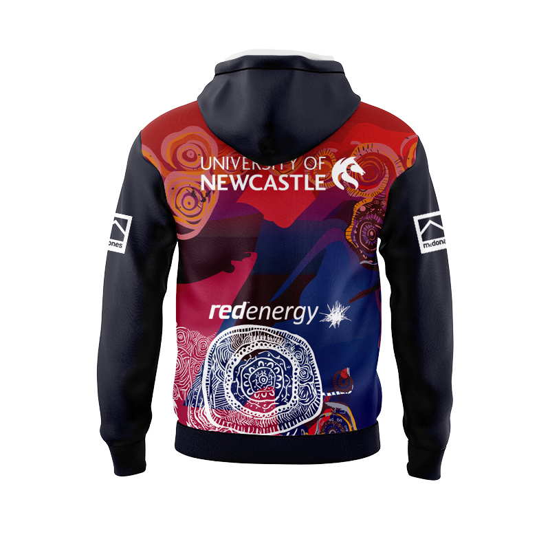 NRL Newcastle Knights 2025 Indigenous Sport Hoodie