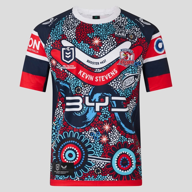 NRL Sydney Roosters 2025 Indigenous Jersey