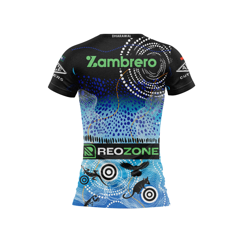 Women's NRL Cronulla-Sutherland Sharks 2025 Indigenous Jersey
