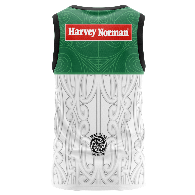 Maori All Stars 2025 Home Singlet