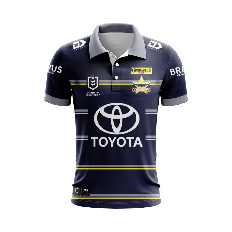 NRL North Queensland Cowboys 2021 Anzac Polo Jersey