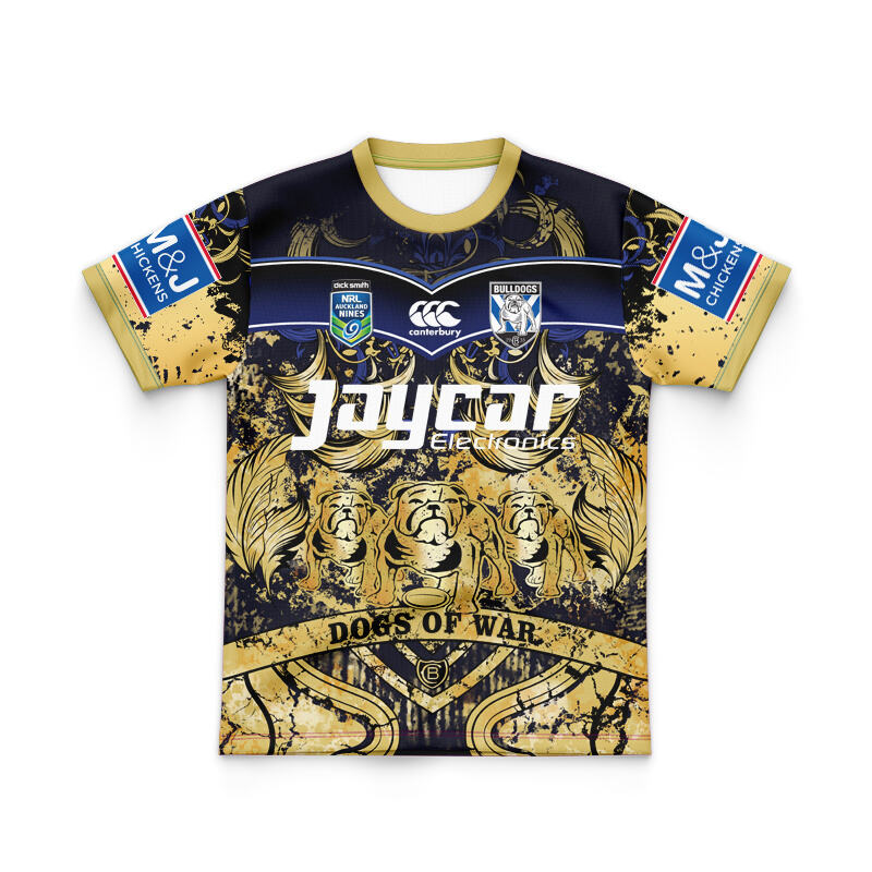 Kid's NRL Canterbury-Bankstown Bulldogs 2014 Nines Jersey