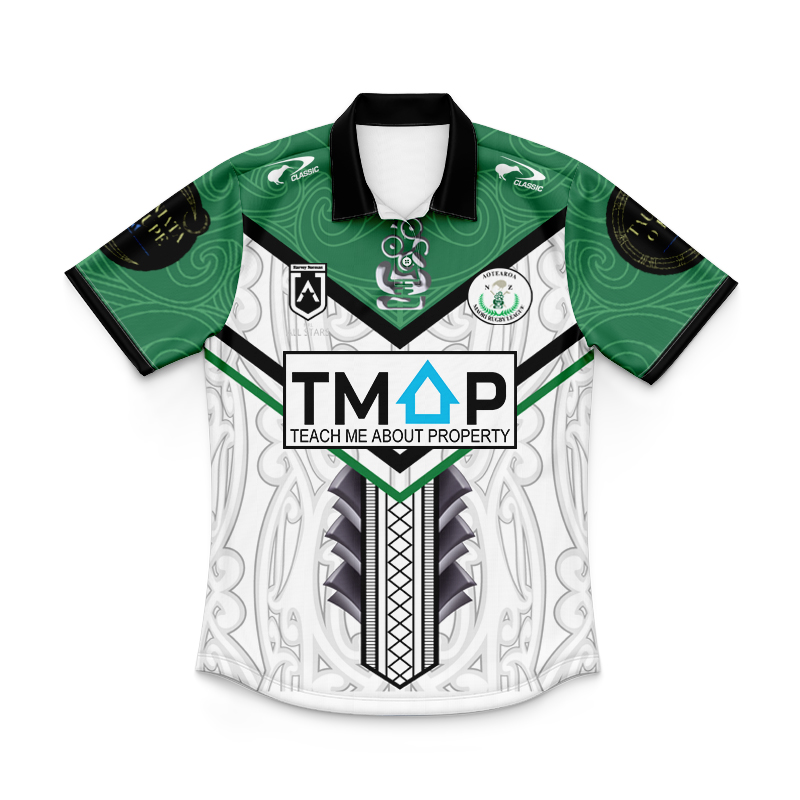 Kid's Maori All Stars 2025 Home Polo Jersey