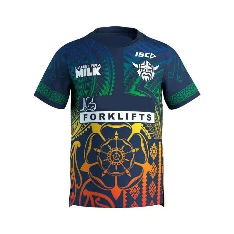 NRL Canberra Raiders 2024 Multicultural Run Out Jersey