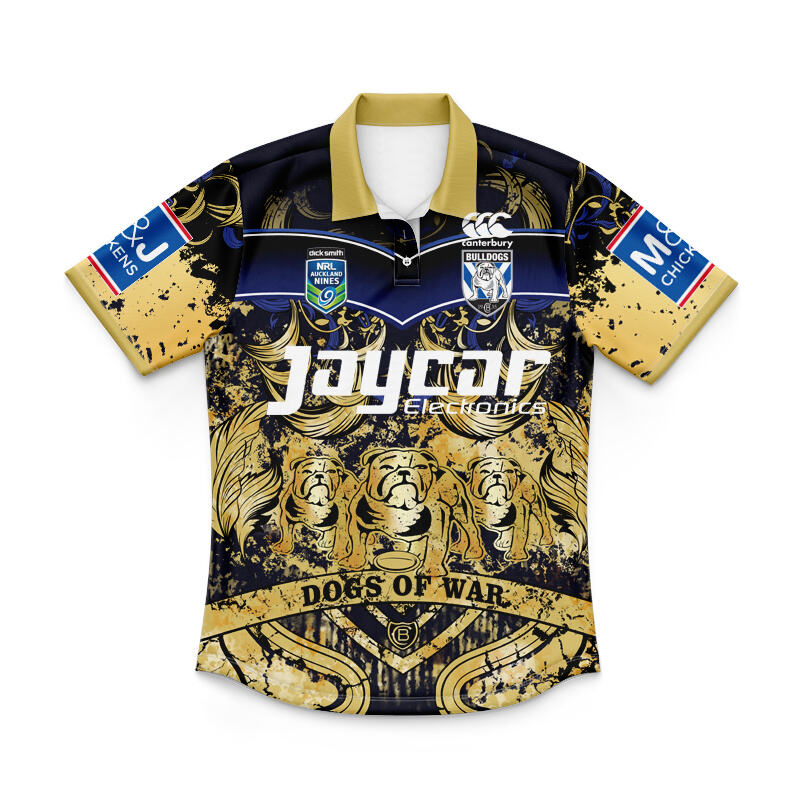 Kid's NRL Canterbury-Bankstown Bulldogs 2014 Nines Polo Jersey