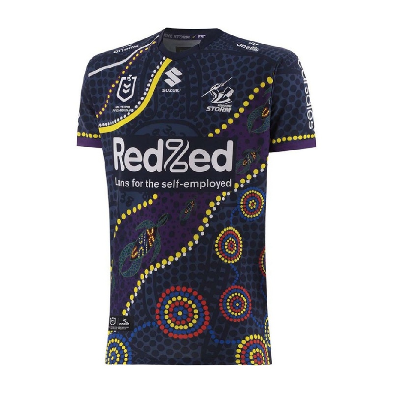 NRL Melbourne Storm 2025 Indigenous Jersey