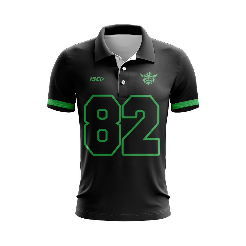 NRL Canberra Raiders 2025 Gridiron Polo Shirt