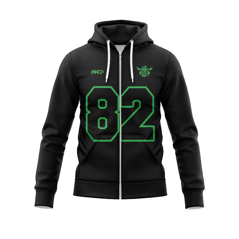 NRL Canberra Raiders 2025 Gridiron Zipper Hoodie
