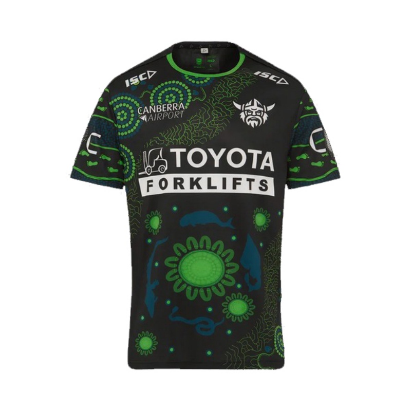 NRL Canberra Raiders 2025 Indigenous Run Out Jersey
