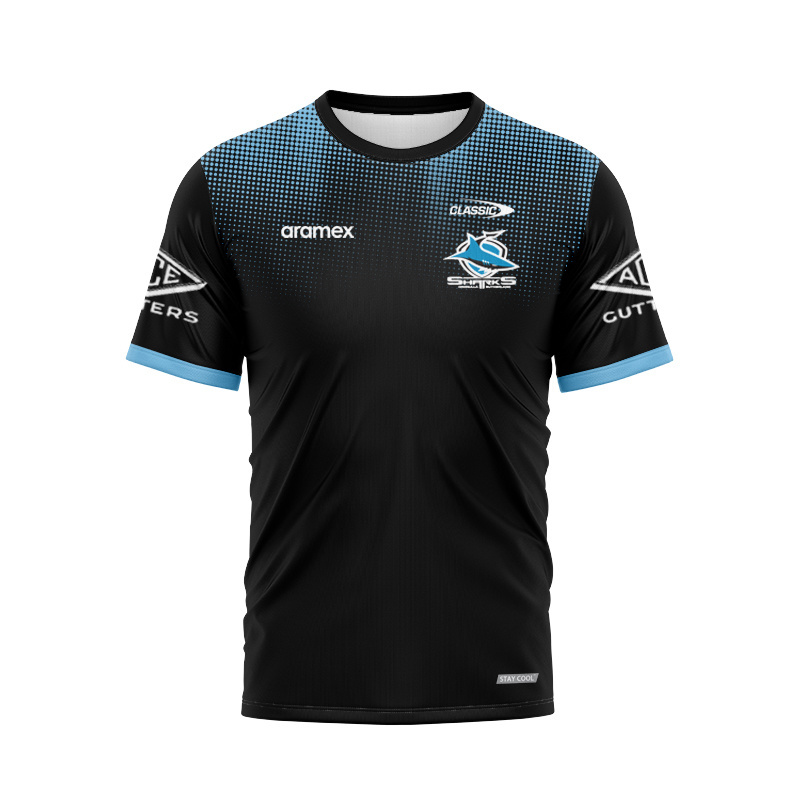 NRL Cronulla-Sutherland Sharks 2025 Media Tee