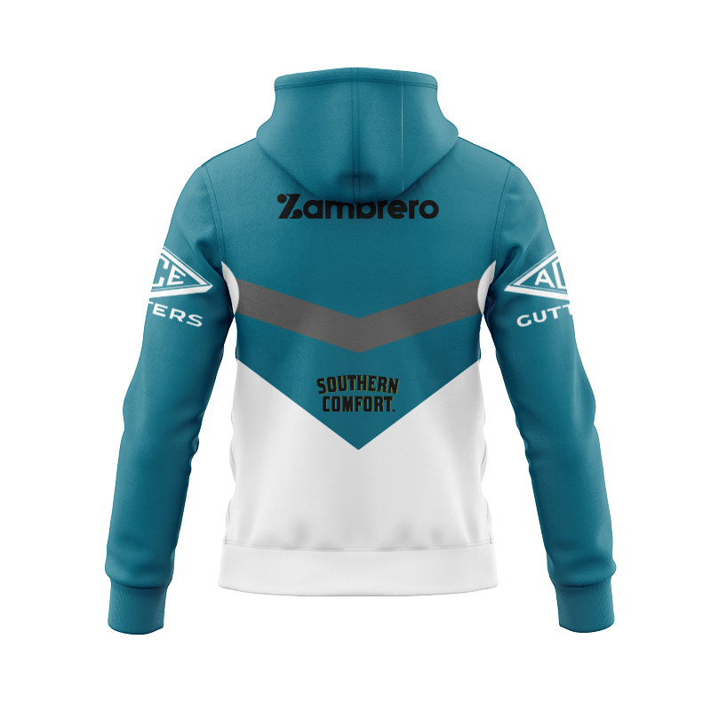 NRL Cronulla-Sutherland Sharks 2022 Heritage Zipper Hoodie