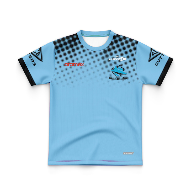 Kid's NRL Cronulla-Sutherland Sharks 2025 Players Jersey