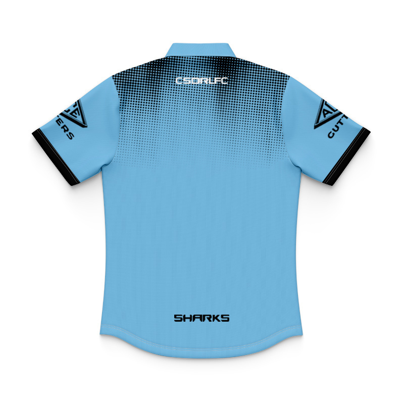 Kid's NRL Cronulla-Sutherland Sharks 2025 Players Polo Jersey