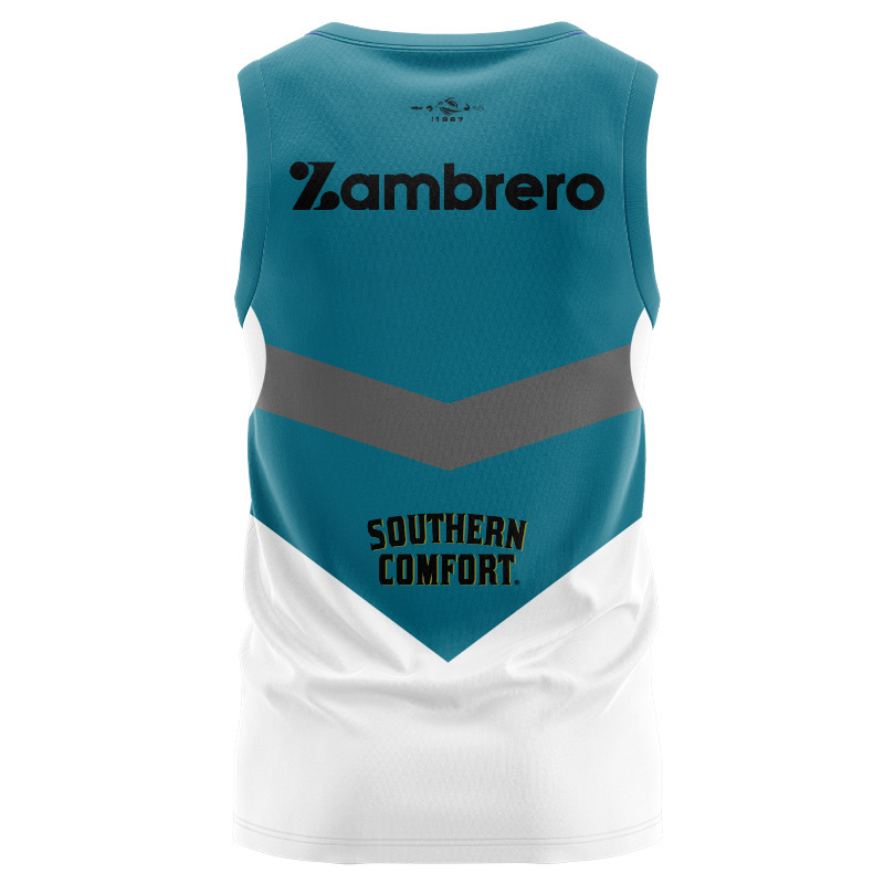 NRL Cronulla-Sutherland Sharks 2022 Heritage Singlet