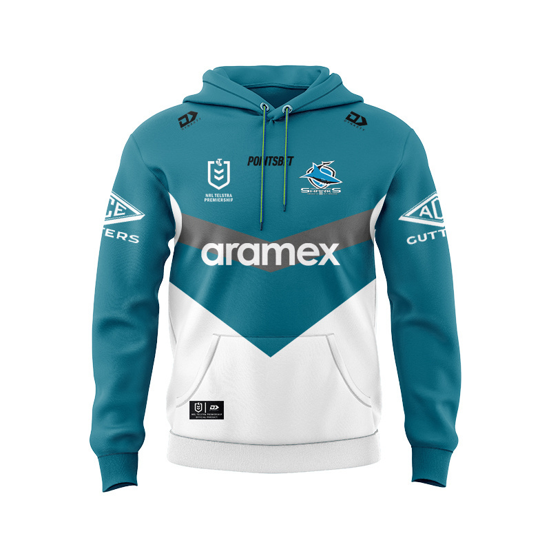 NRL Cronulla-Sutherland Sharks 2022 Heritage Sport Hoodie