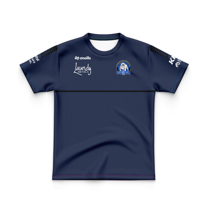 Kid's NRL Canterbury-Bankstown Bulldogs 2025 Navy Media Jersey