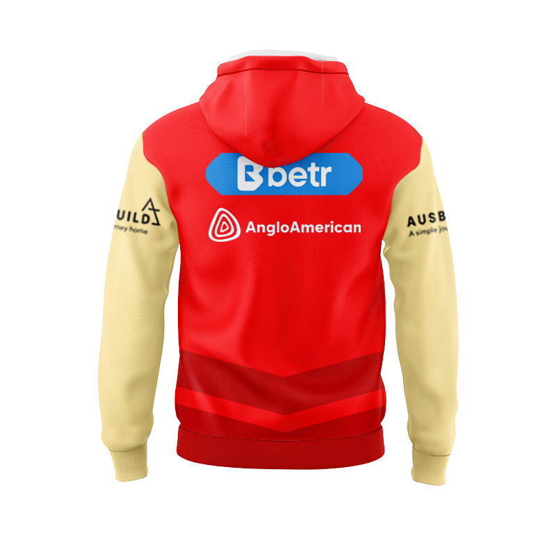 NRL Dolphins 2025 Warm Up Sport Hoodie