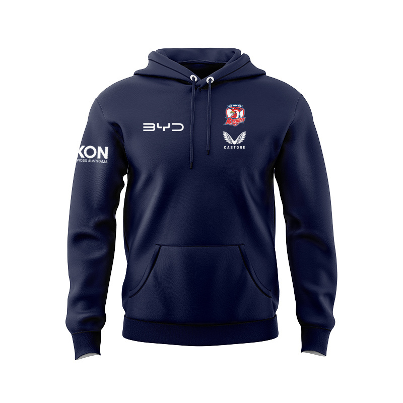 NRL Sydney Roosters 2025 Castore Media Sport Hoodie