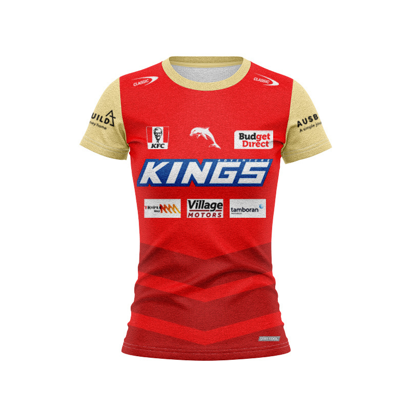 Women's NRL Dolphins 2025 Warm Up Jersey