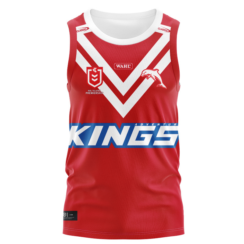 NRL Dolphins 2025 Heritage Singlet