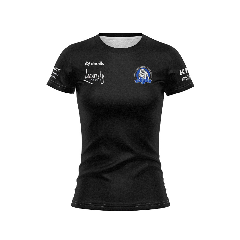 Women's NRL Canterbury-Bankstown Bulldogs 2025 Black Media Jersey