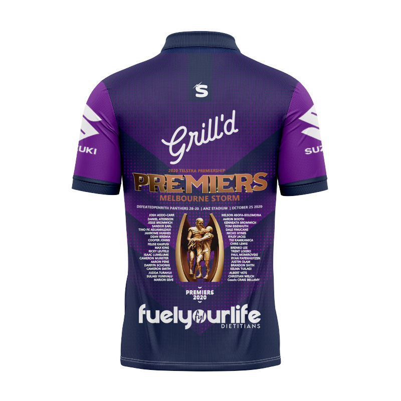 NRL Melbourne Storm 2020 Premiers Polo Shirt