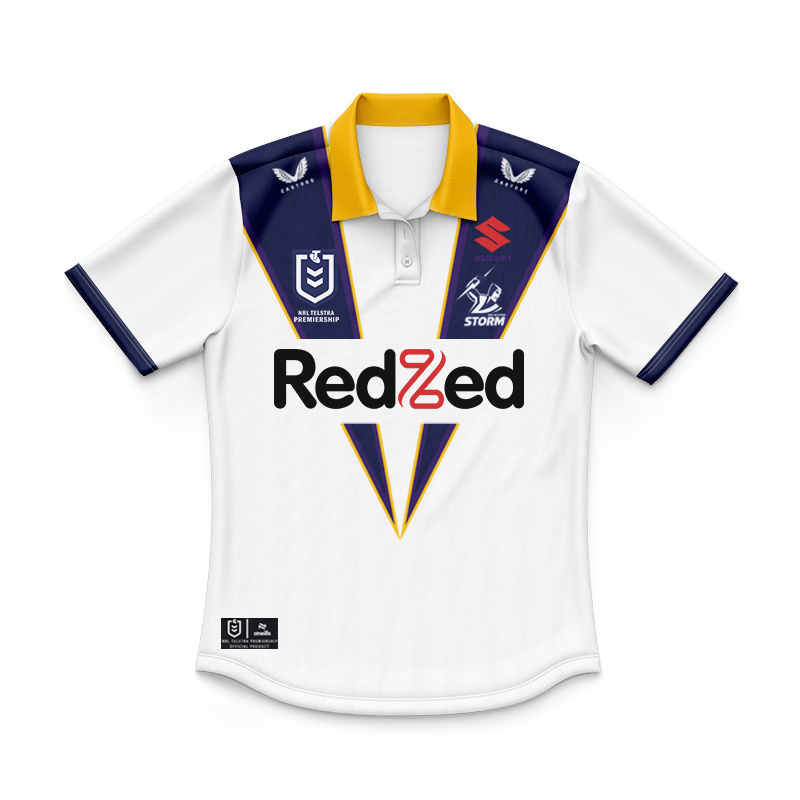 Kid's NRL Melbourne Storm 2021 Polo Jersey