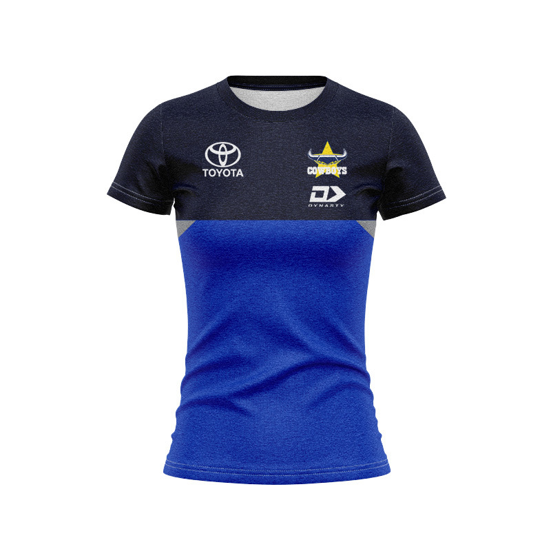 Women's NRL North Queensland Cowboys 2025 Royal Blue Jersey