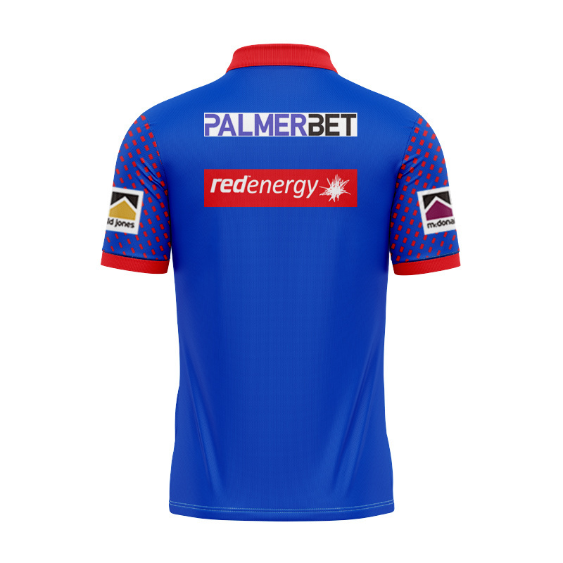 NRL Newcastle Knights 2025 Royal Polo Shirt