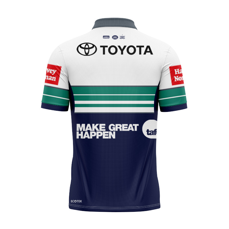 NRL North Queensland Cowboys 2025 NRLW Away Polo Shirt