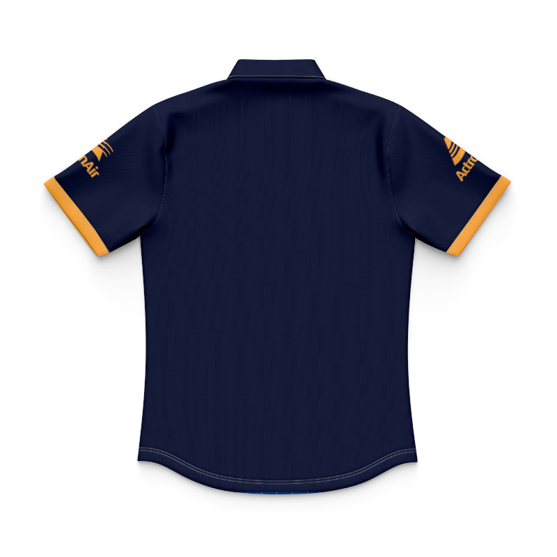 Kid's NRL Parramatta Eels 2025 Travel Polo Jersey