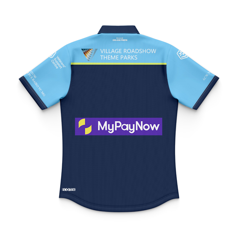 Kid's NRL Gold Coast Titans ANZAC Navy Polo Jersey
